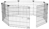 Amazon Basics jaula plegable octagonal para perros, tamaño 60x60.