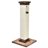 Amazon Basics poste rascador para gatos con sisal, diseño resistente.