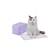 Tampons absorbants Amazon Basics pour bac à litière, parfum frais et gestion des odeurs.