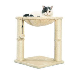 Amazon Basics base estable para torre de gato, seguridad en casa.