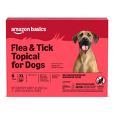 Amazon Basics tratamiento garrapatas perros extra grande, aplicación segura y eficaz.