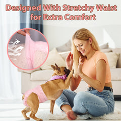 Ambreview pañales caninos borde impermeable para evitar fugas