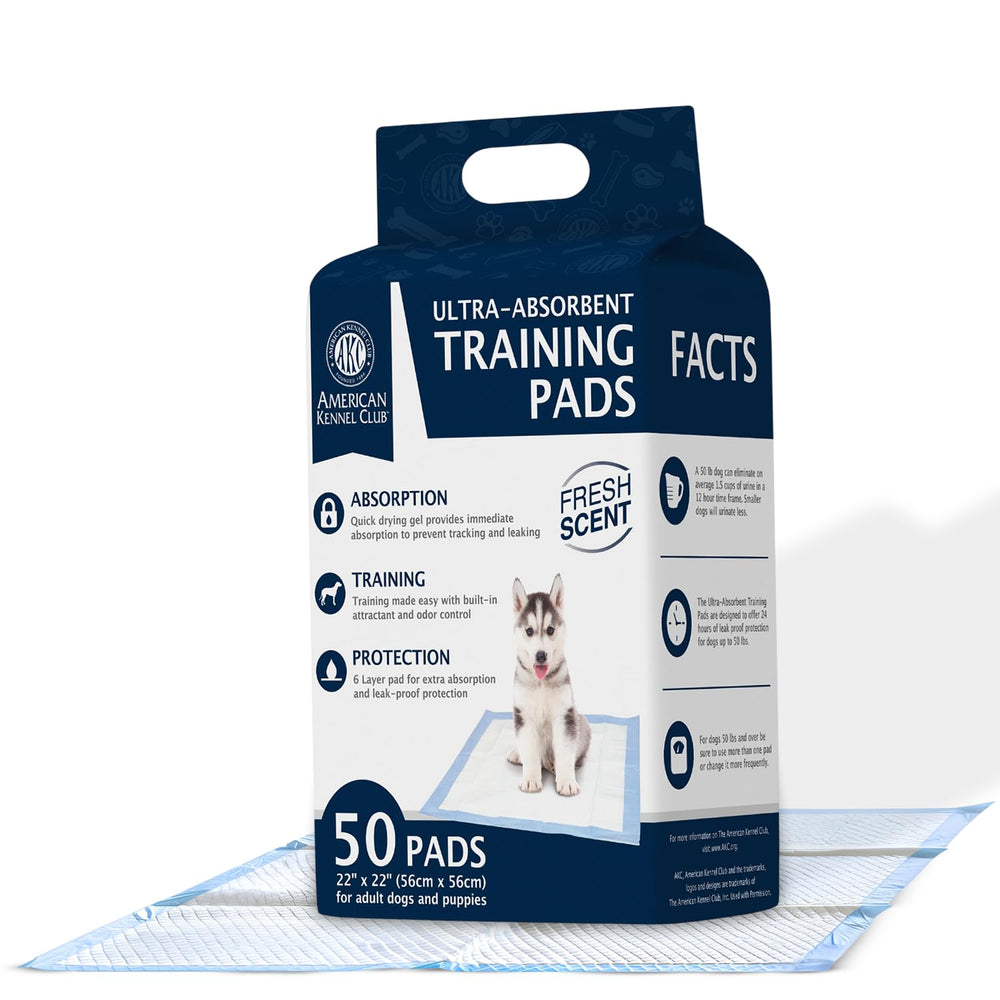 AKC almohadillas 30x26: cobertura amplia para entrenamiento diario