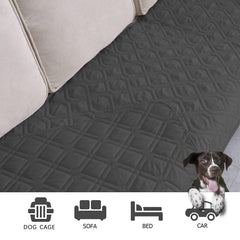 Ameritex funda impermeable reversible, dos caras del mismo color para combinar