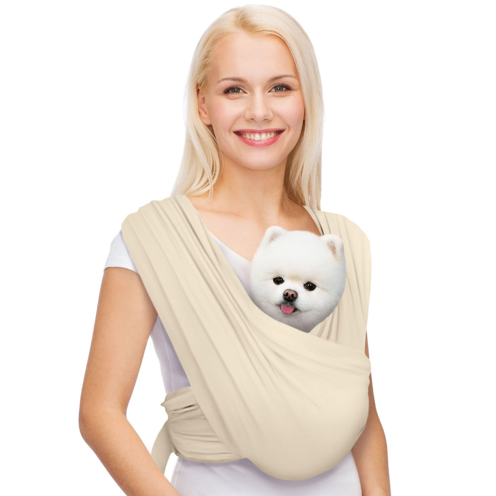AnccoPlus portador frontal para perro pequeño, diseño ergonómico frente a ti.