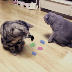 Andiker juguete resorte colores vivos para atraer al gato.