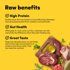 Animals Like Us RawMix50, incluye croquetas para variedad de textura y proteína