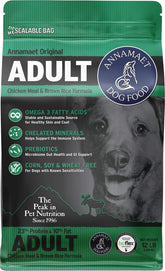 Annamaet Original Adult, bolsa de alimento seco para perro, nutrición de apoyo diario.