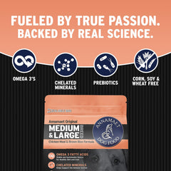 Annamaet Original Encore, sin antibióticos, ingredientes de calidad para tu perro.