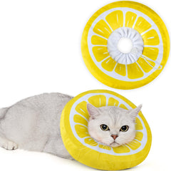 ANWA collar cono gato ajustable suave, comodidad diaria durante la recuperación.