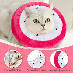 ANWA collar dona gato: forma dona suave que funciona como cojín.