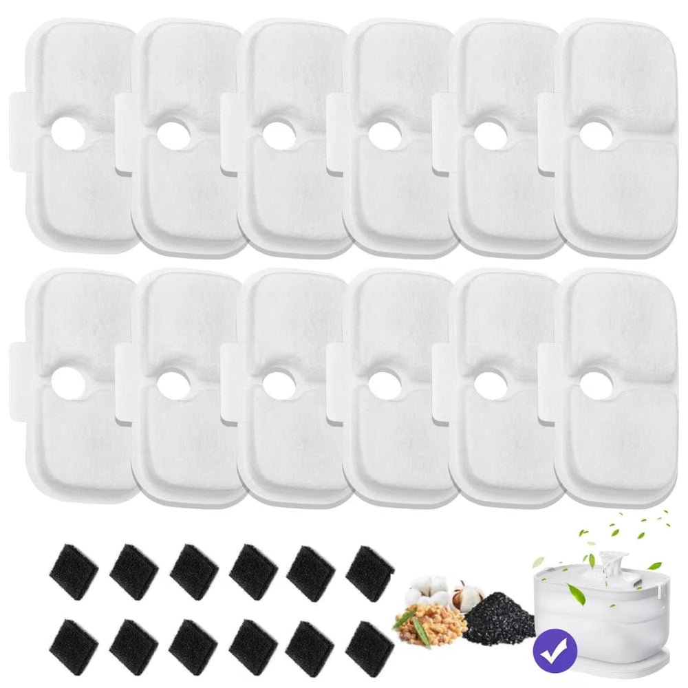AnyEnjoy filtro-bebedero-gato-conjunto-8: repuestos para agua más limpia para tu gato.