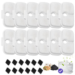 AnyEnjoy filtro-bebedero-gato-conjunto-8: repuestos para agua más limpia para tu gato.