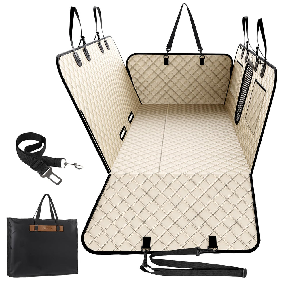 A-Pce cubre asiento trasero para perros con base antideslizante e impermeable