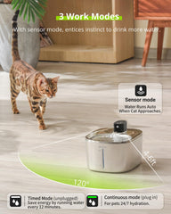 APETDOLA sensor de 12 s para estimular la bebida.