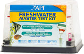 API agua dulce maestro prueba kit: tarjeta de colores laminada para pruebas rápidas