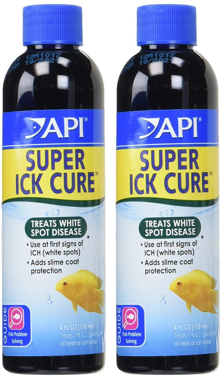 API Líquido Cura Super Ick: botella de 4 onzas para tratamiento de ich en acuarios