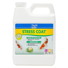 API Pond Stress Coat, botella de 32 onzas, lista para acondicionar estanques