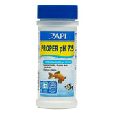 API PROPER pH 7.5 estabilizador para acuario dulce mantiene el pH estable.