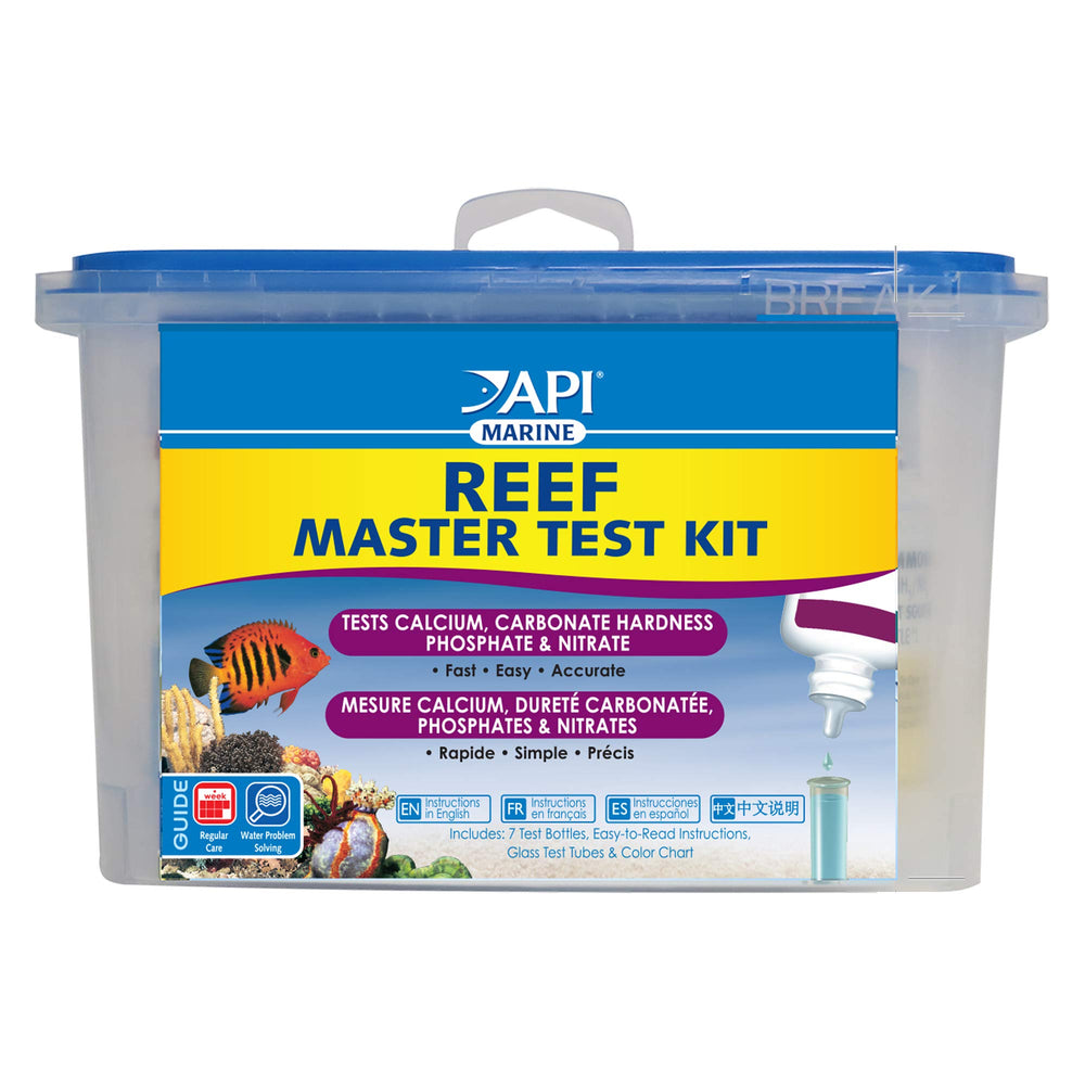 API Reef Master: tubos de prueba para medir parámetros clave del acuario