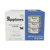 Applaws filete de atún en caldo, proteína real para gatos.