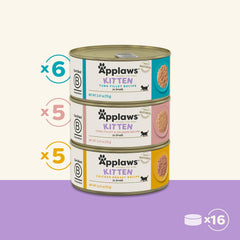 Applaws Gatito: variedad en caldo, humedad agradable para comer.