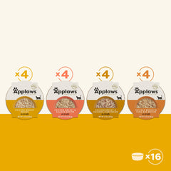 Applaws Gato pechuga con atún y huevas, sabor intenso y textura agradable