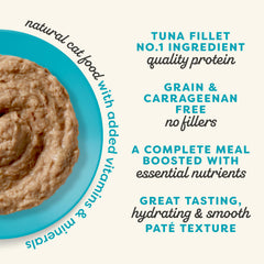 Applaws Vitality Paté servido en plato, ideal como comida principal