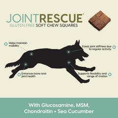ARK NATURALS Joint Rescue bocaditos sabor cordero: premio sabroso para perros