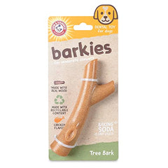 Madera compuesta sin astillas para masticar Barkies Tree Bark, uso seguro