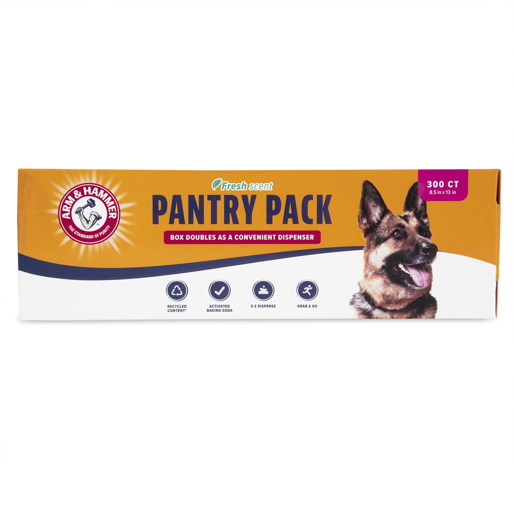 Arm & Hammer: bolsas Pantry Pack 300 unidades para recogida de desechos de mascotas.
