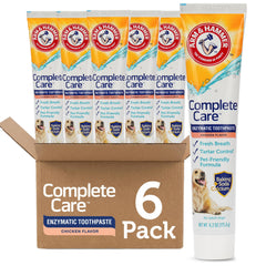 Arm & Hammer Complete Care pasta dental para perros en tubo facilita cepillados diarios