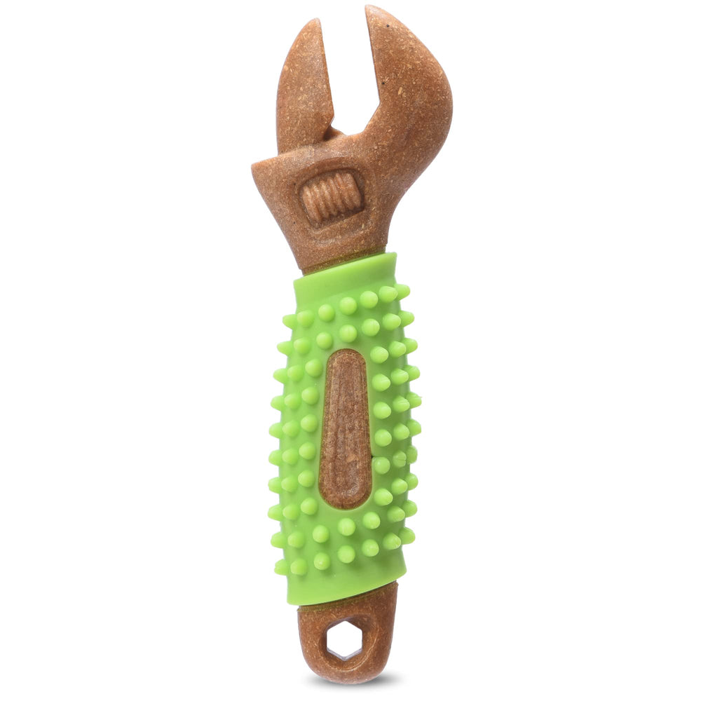 Arm & Hammer para Mascotas: mordedor tipo llave de madera de 8 pulgadas, diseño para masticar seguro.