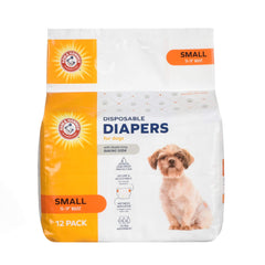Arm & Hammer para Mascotas, empaque de pañales desechables para uso diario