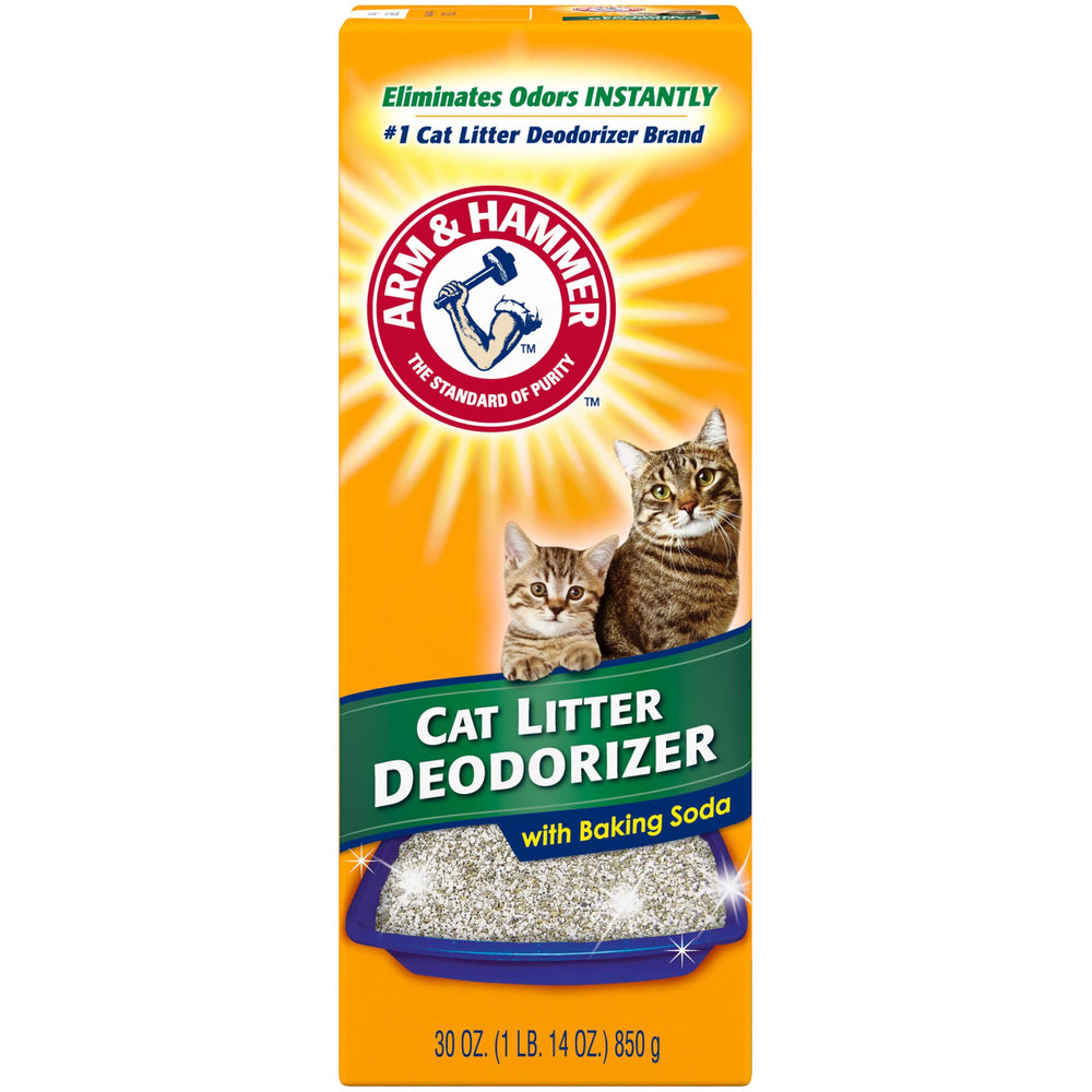 Arm & Hammer polvos desodorizantes para arenero de gato mantienen el ambiente fresco