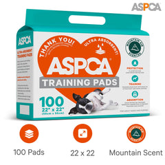 Almohadillas de entrenamiento ASPCA con control de olor para interiores limpios.