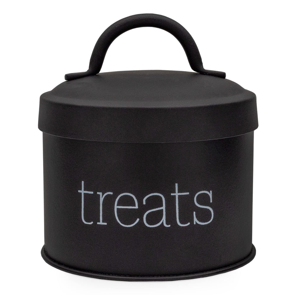 AuldHome Design contenedor esmaltado para golosinas de gatos, mantiene frescas las golosinas para uso diario
