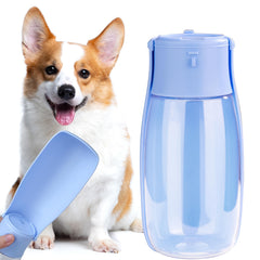 AVELORA botella plegable para mascotas en paseo, fácil de transportar