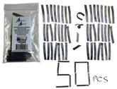 Awesome Aquatic anclas para plantas, 50 tiras, sujetan plantas con seguridad en acuario