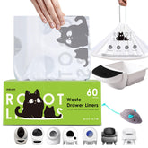 AWoHH bolsas para caja de arena robot 5/4/3 desechos organizados y limpios