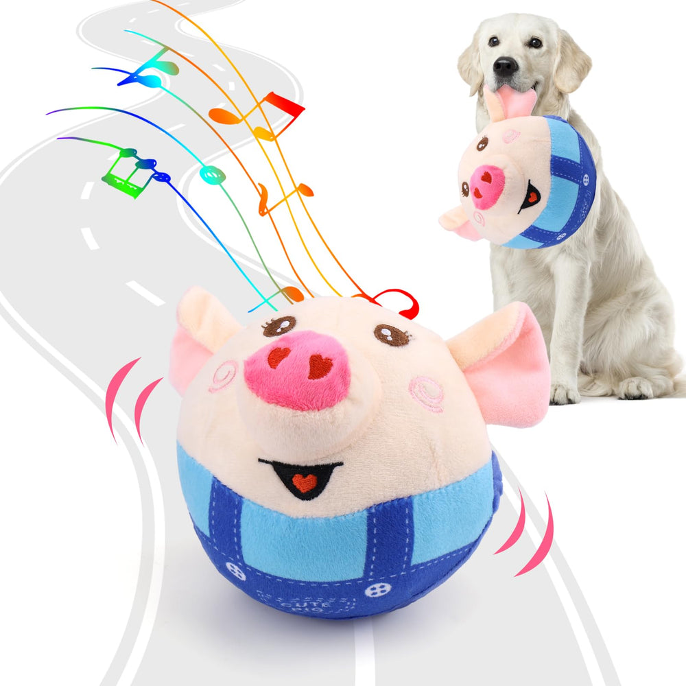 BABORUI cerdito-interactivo-juguete-perro: estimula juego y atención durante las sesiones de juego.