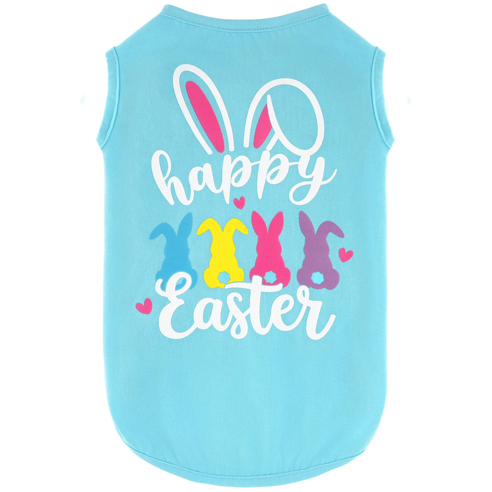 Baobecute camiseta Pascua para perro, suave y transpirable, ideal para fiestas.