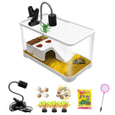 Baoyemes tortuga tanque con plataforma solar para bronceado seguro.