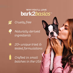 Bark2Basics Sensi-Skin: espuma suave para lavado seguro de piel sensible