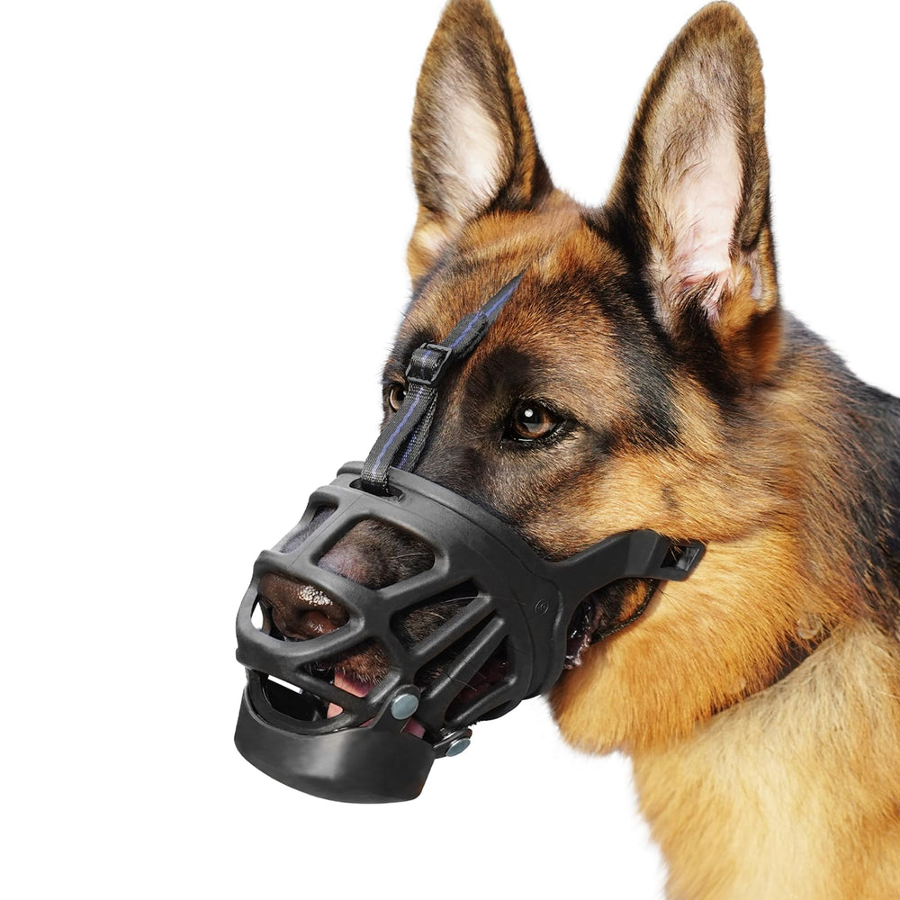 BARKLESS bozal de cesta talla XL para perros grandes, ideal para paseos sin morder