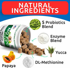 BARK&SPARK fórmula veterinaria para reducir el impulso de comer heces.