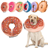 BEAUTYZOO collar rosquilla inflable XL visto de frente para evitar lamidos.