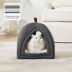 Bedsure cojín acolchado lavable, cama interior cómoda para gatos.