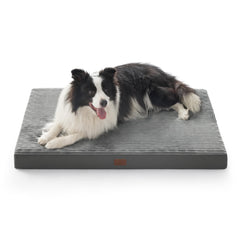 Bedsure ComfyFleece XL: cama para jaula con funda lavable para limpieza rápida.