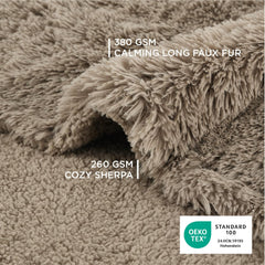 Protección de sofá Bedsure con tejido impermeable.